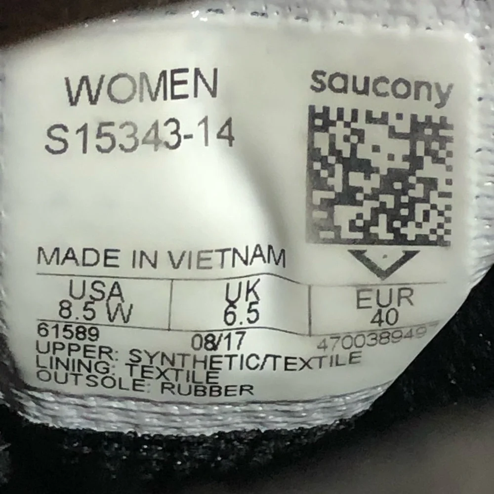 Saucony Cohesion 10 Running Shoes Gray Pink GUC‎